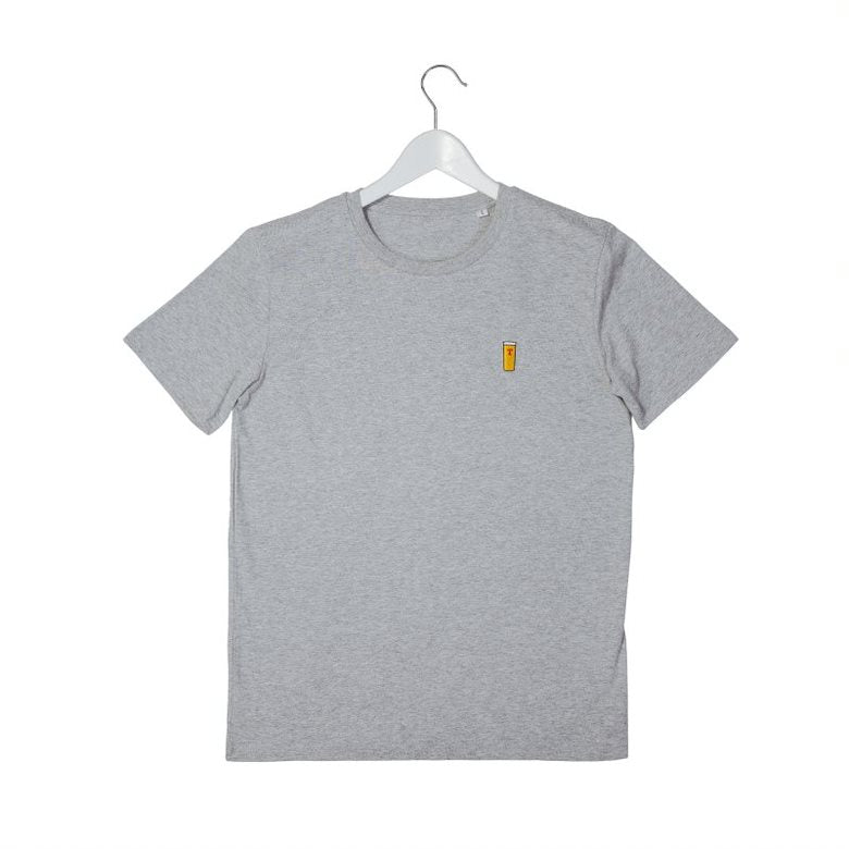 Tennent's Pint Glass T-Shirt - Grey