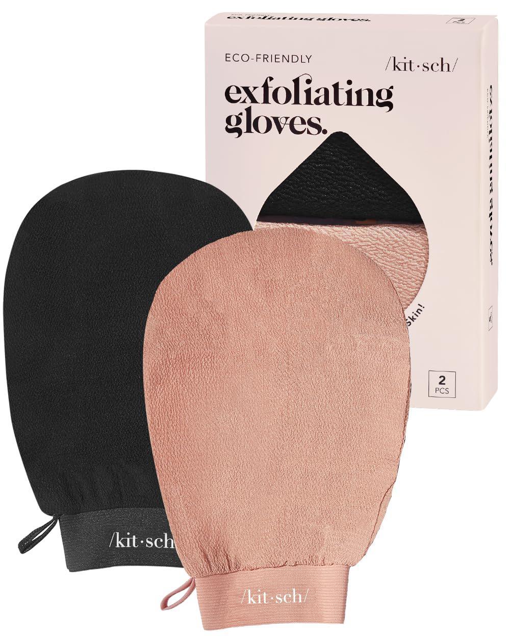 Kitsch Exfoliating Gloves 去角质搓澡巾 2pc Set