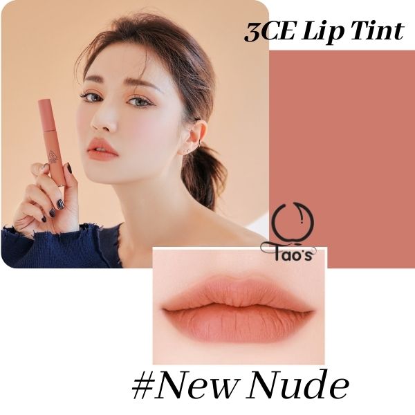 3CE VELVET LIP TINT # Private 韩国3CE细管丝绒唇釉染唇液- 冷桃色– Tao's