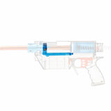 Solid Block Bolt Sled for Prophecy and Retaliator (Blue Transparent) | Worker4Nerf