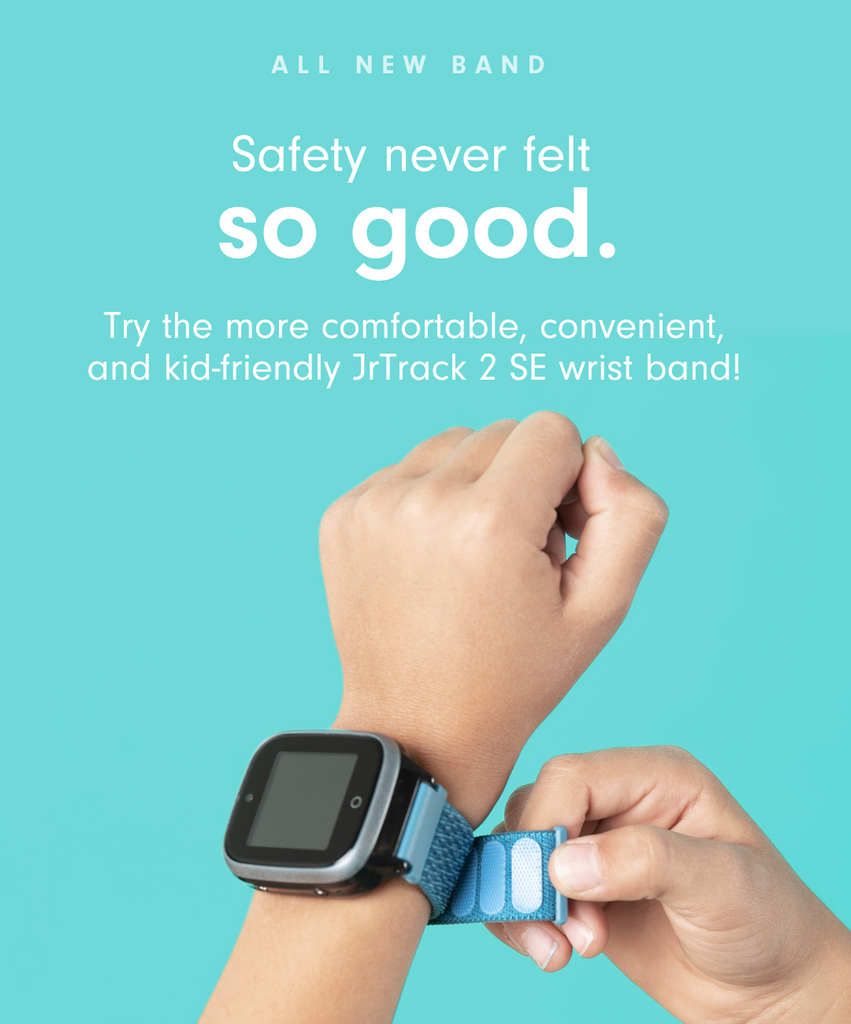 JrTrack 2 SE kids smartwatch wrist band