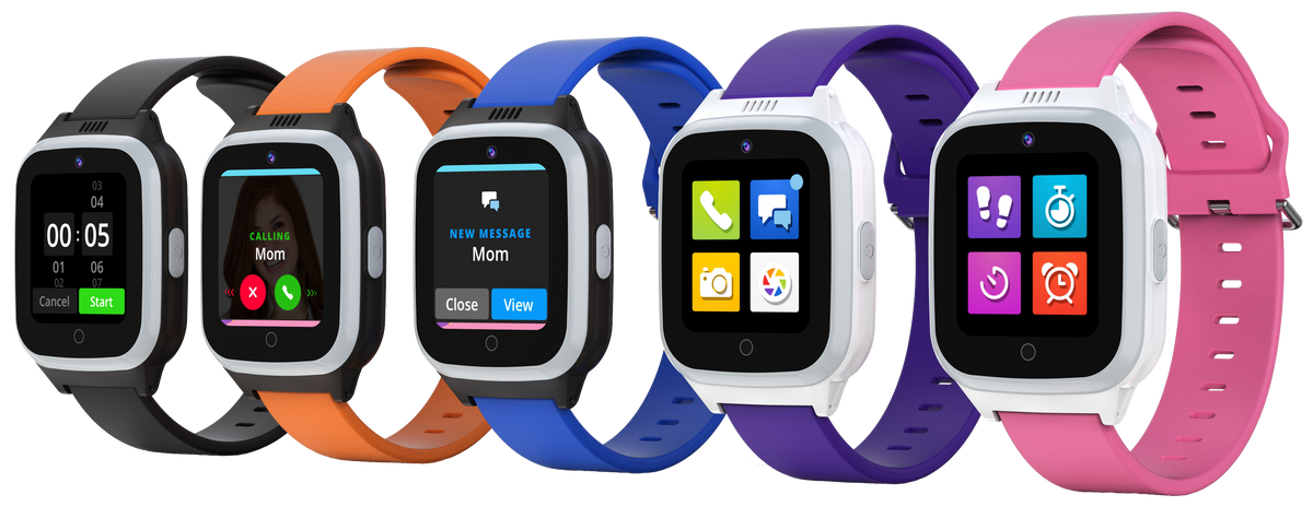 Cosmo JrTrack 2 kids smartwatch color choices