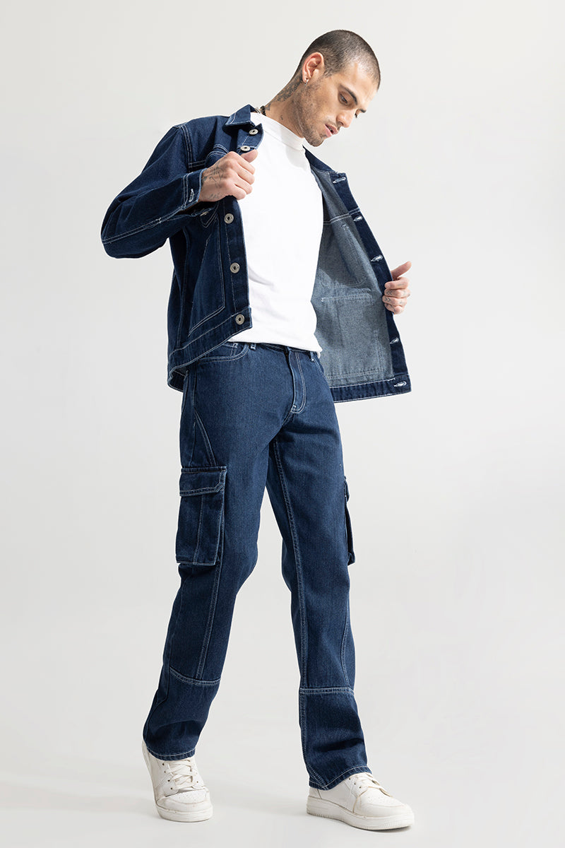 Extremes Navy Blue Mens Plain Denim Jeans at Rs 550/piece in Kanpur