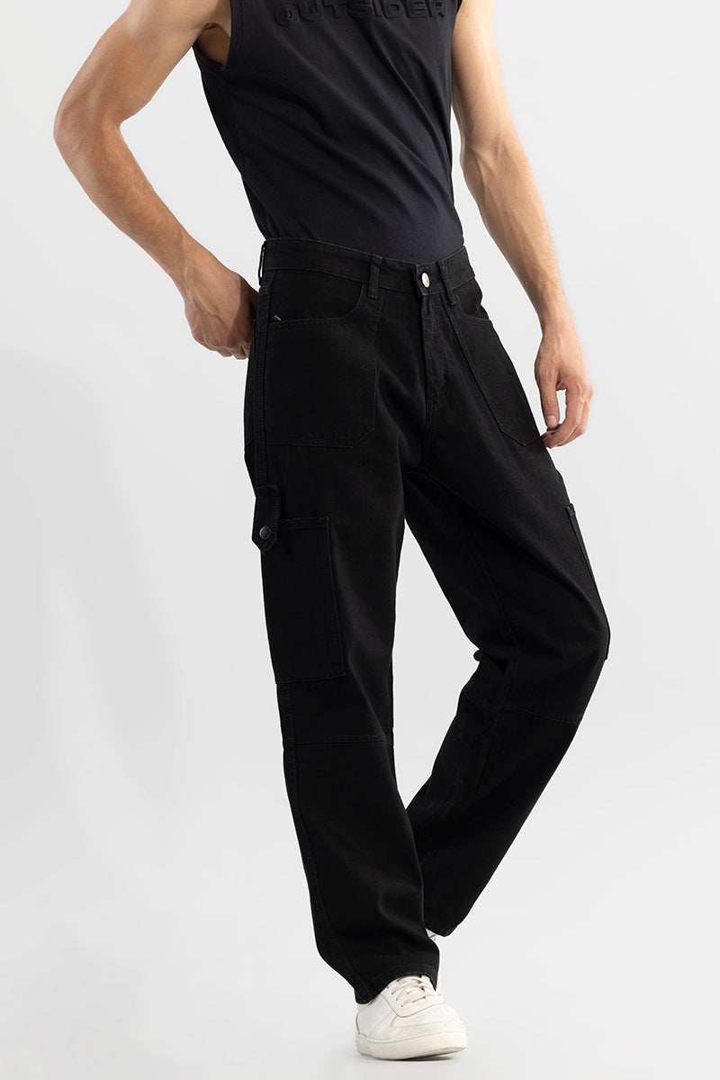 Buy Black Trousers & Pants for Men by SNITCH Online