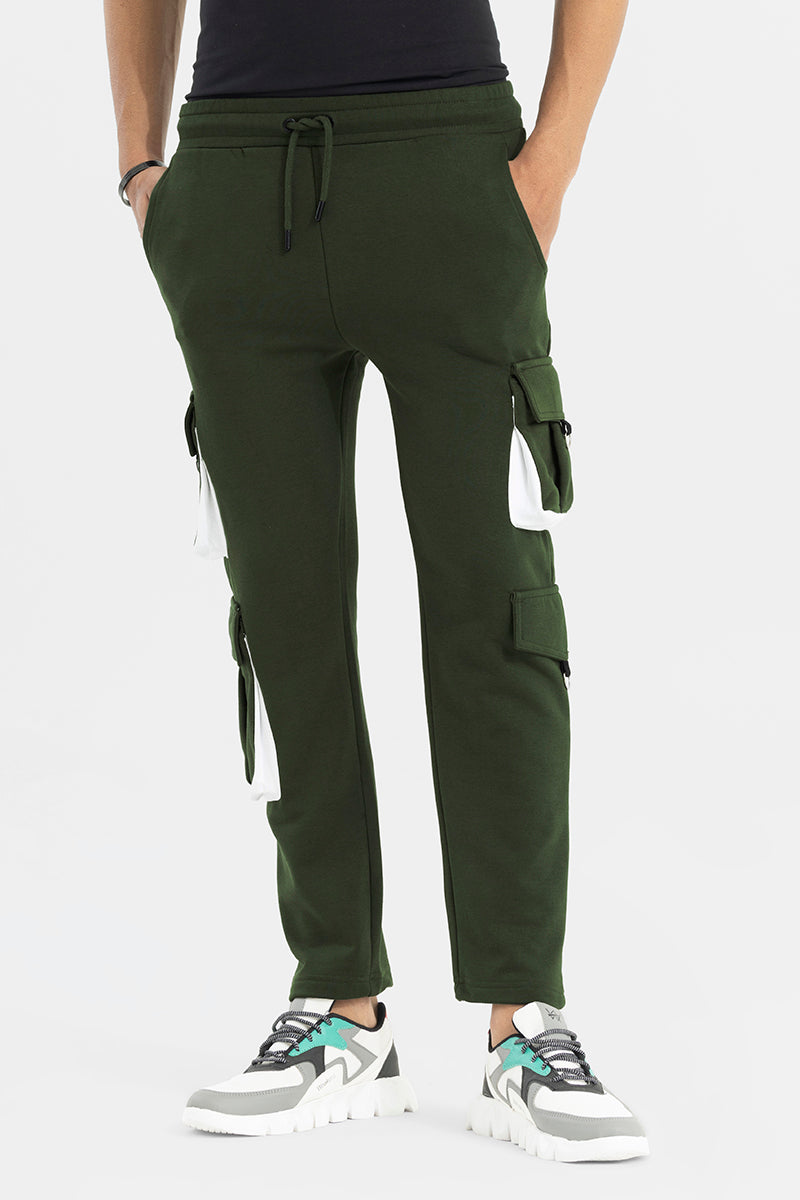 Steezy Pro Olive Green Cargo Pants - SNITCH