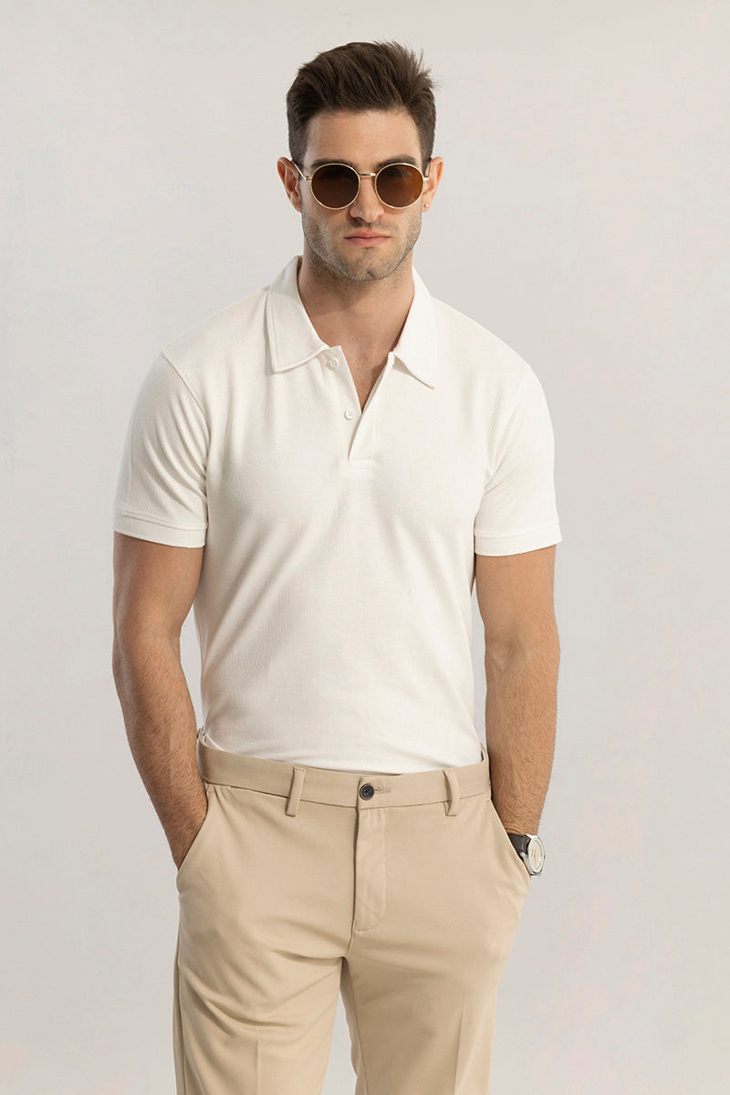 V-neck template. Charcoal over white shirt, tan chinos. | Tan chinos, Shirts,  Khaki pants