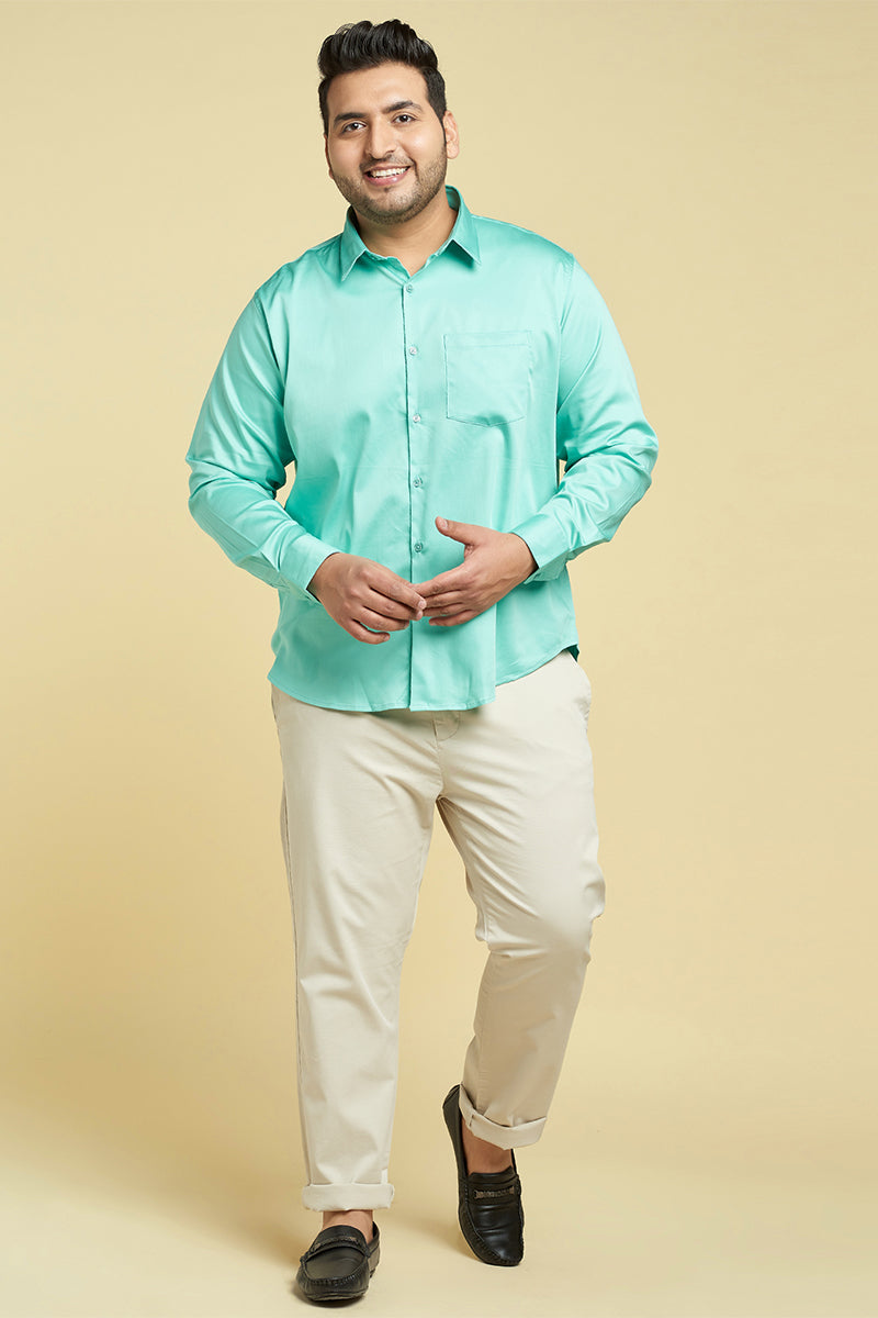 Mens Formal Shirt Half Sleeves Yellow Green T16 CO4