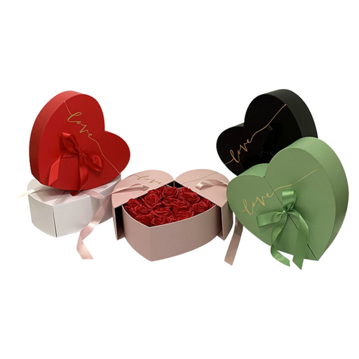 Mini Heart Box, 4.7″ x 4.1″ x 4.25″, Various Colors – Unikpackaging