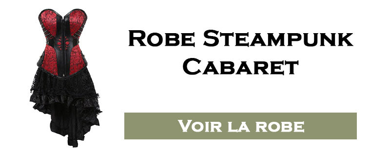 Robe steampunk Cabaret