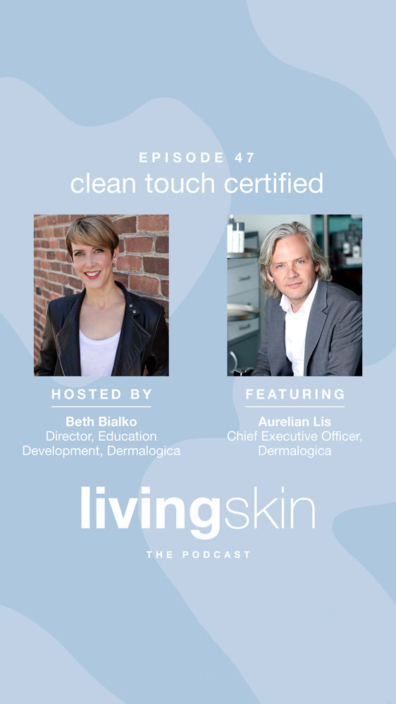 livingskin podcast hosted by Beth Bialko featuring Aurelian Lis