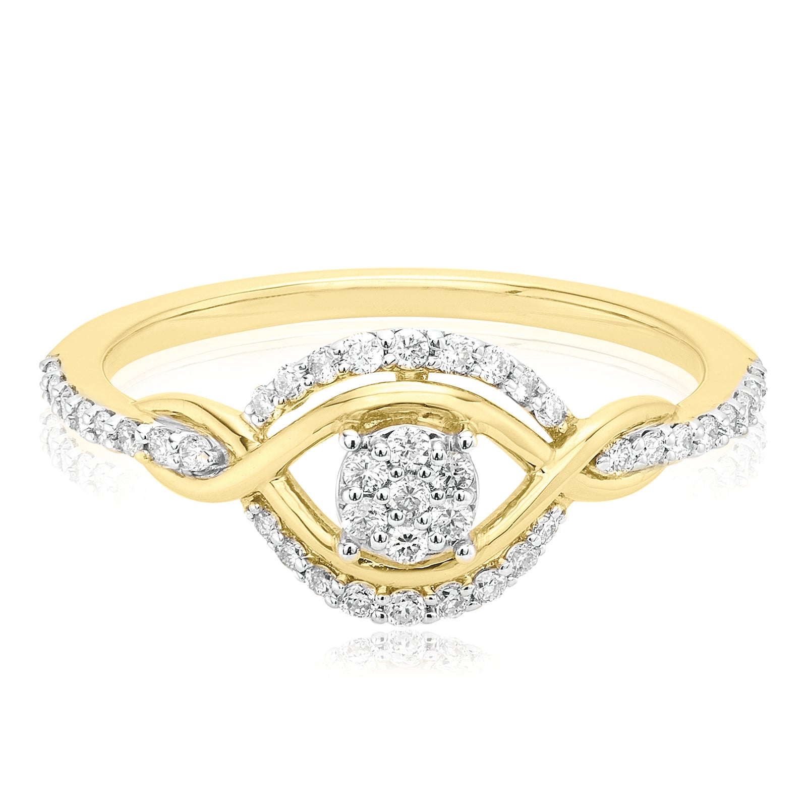 Cluster Engagement Rings - Exceptional Quality | Shop Online Australia