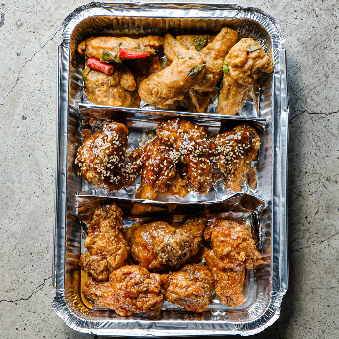 Chicken Wings Party Tray – The Black Bean