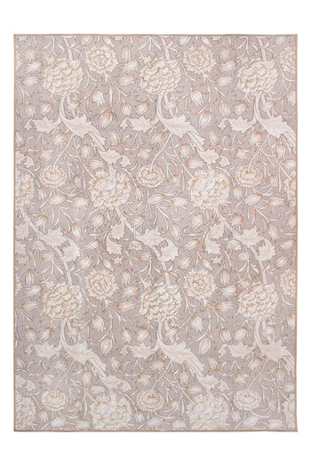 Kalini Floral Natural Washable Rug