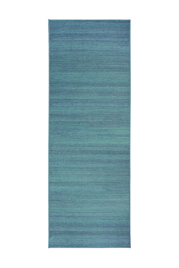 My Magic Carpet Dula Washable Runner Rug 2.5'x7' - Light Sage Green