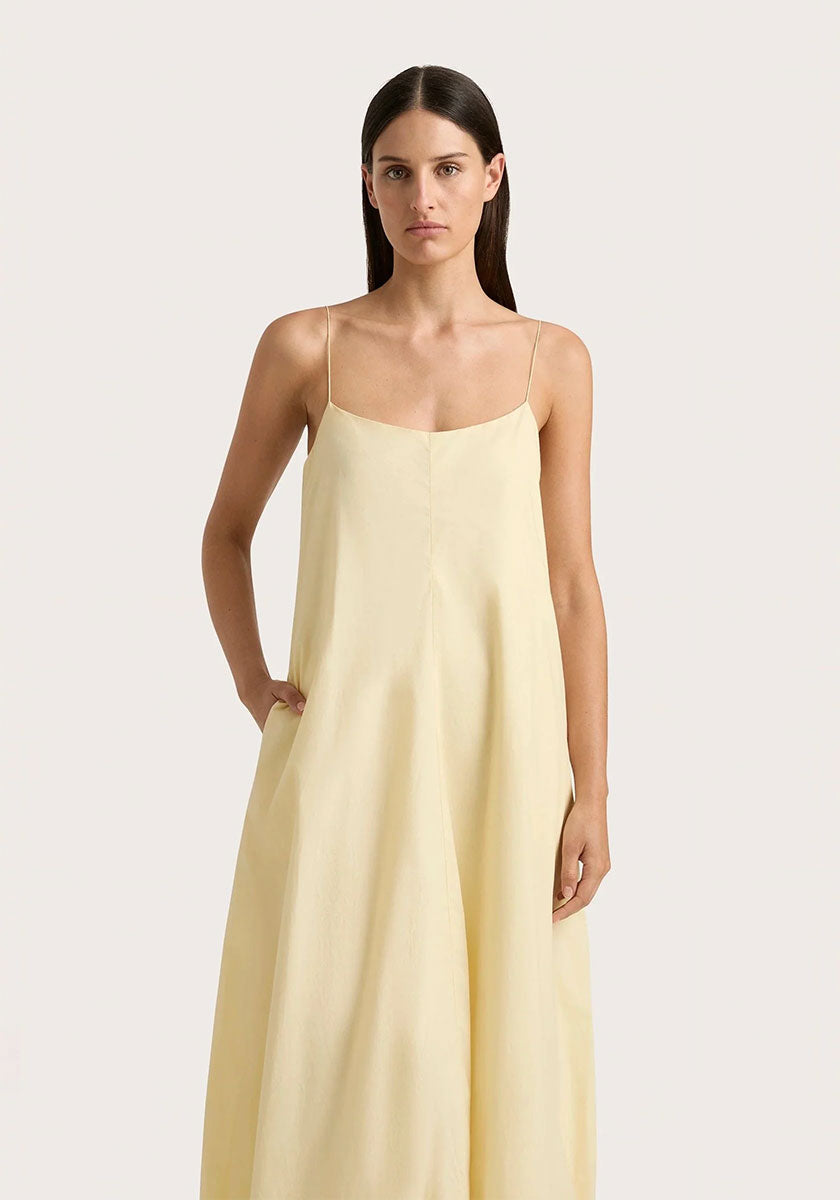 Anais Maxi Dress - Lemon