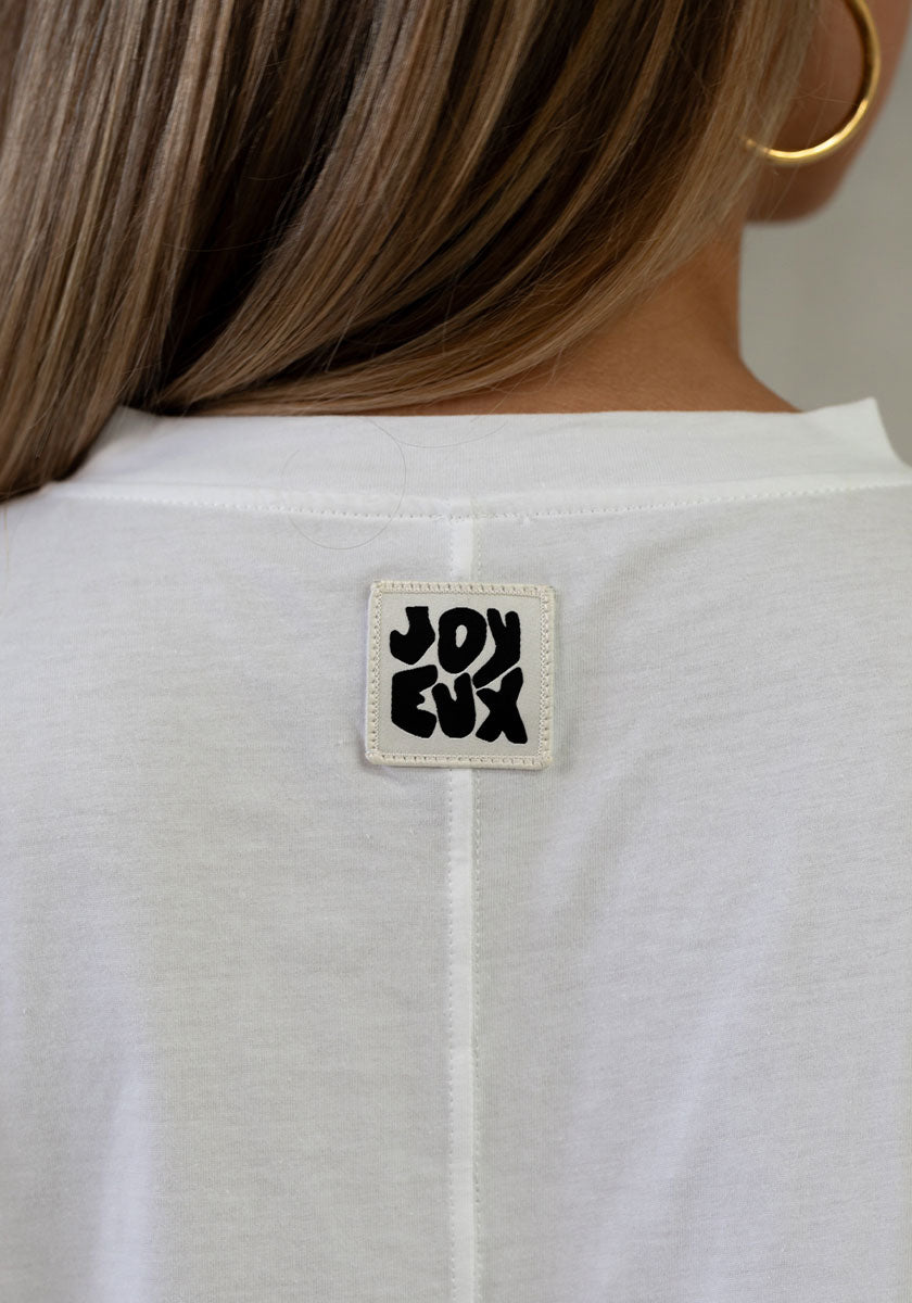 Boxy Tee - White