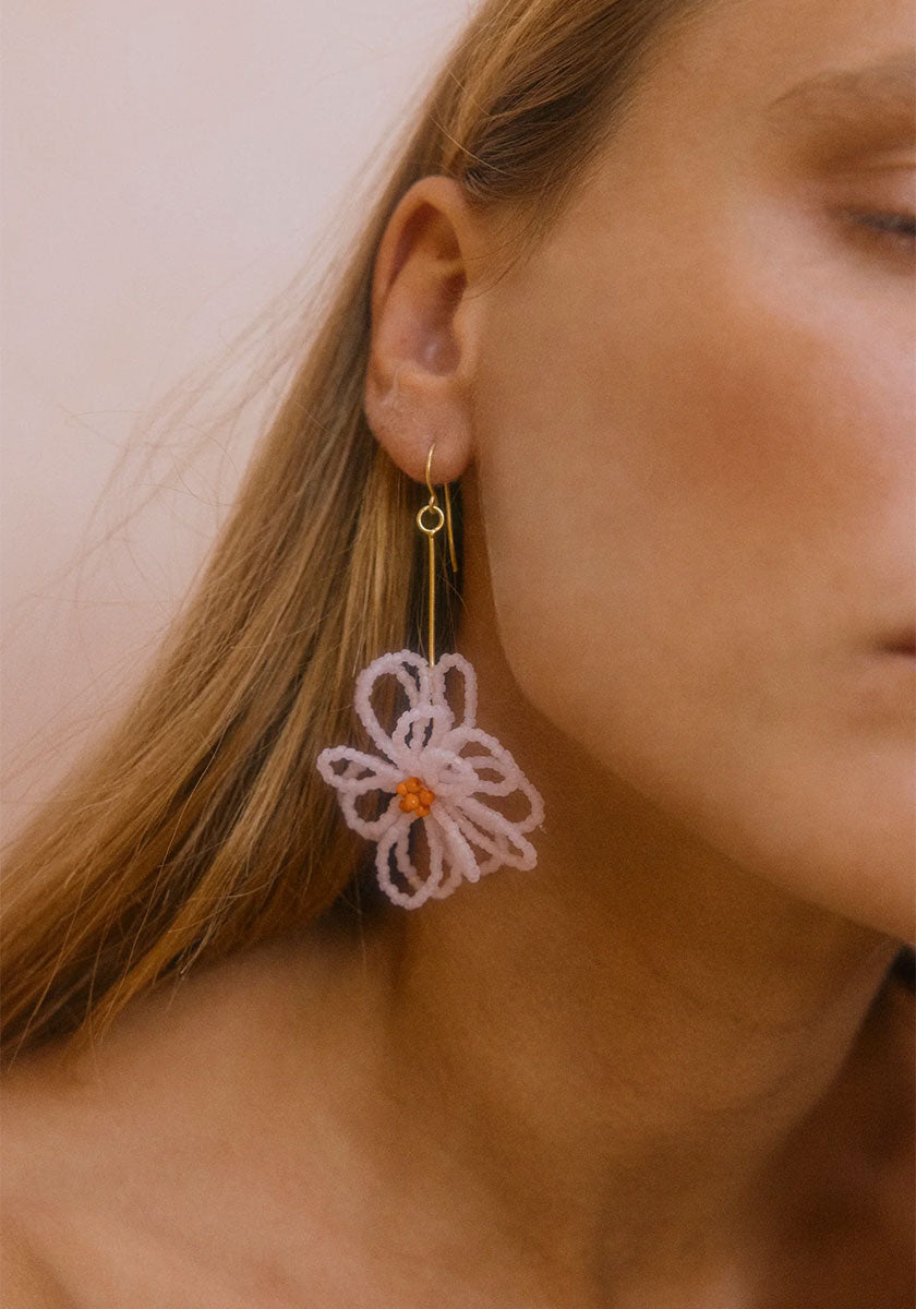 Loula Flower Earring - Floss