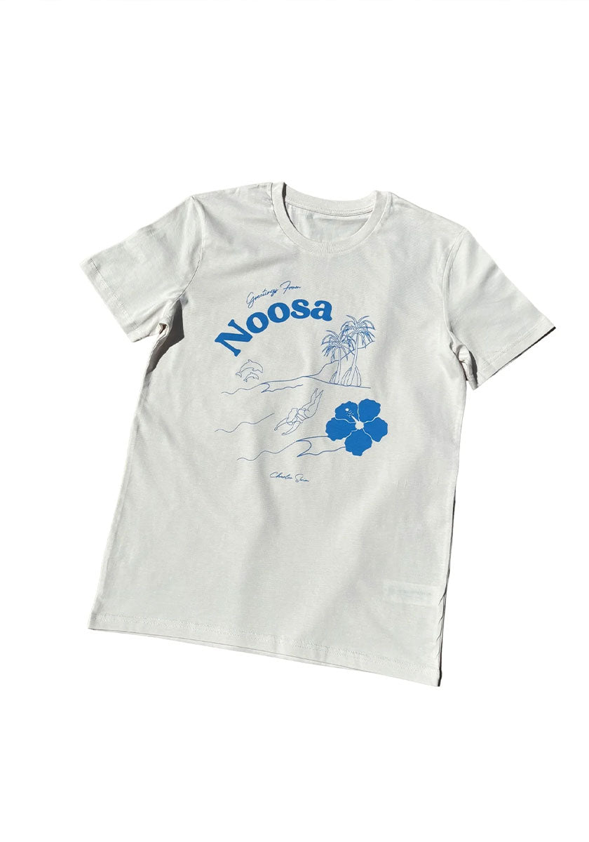 Noosa Tourist Tee - Blue