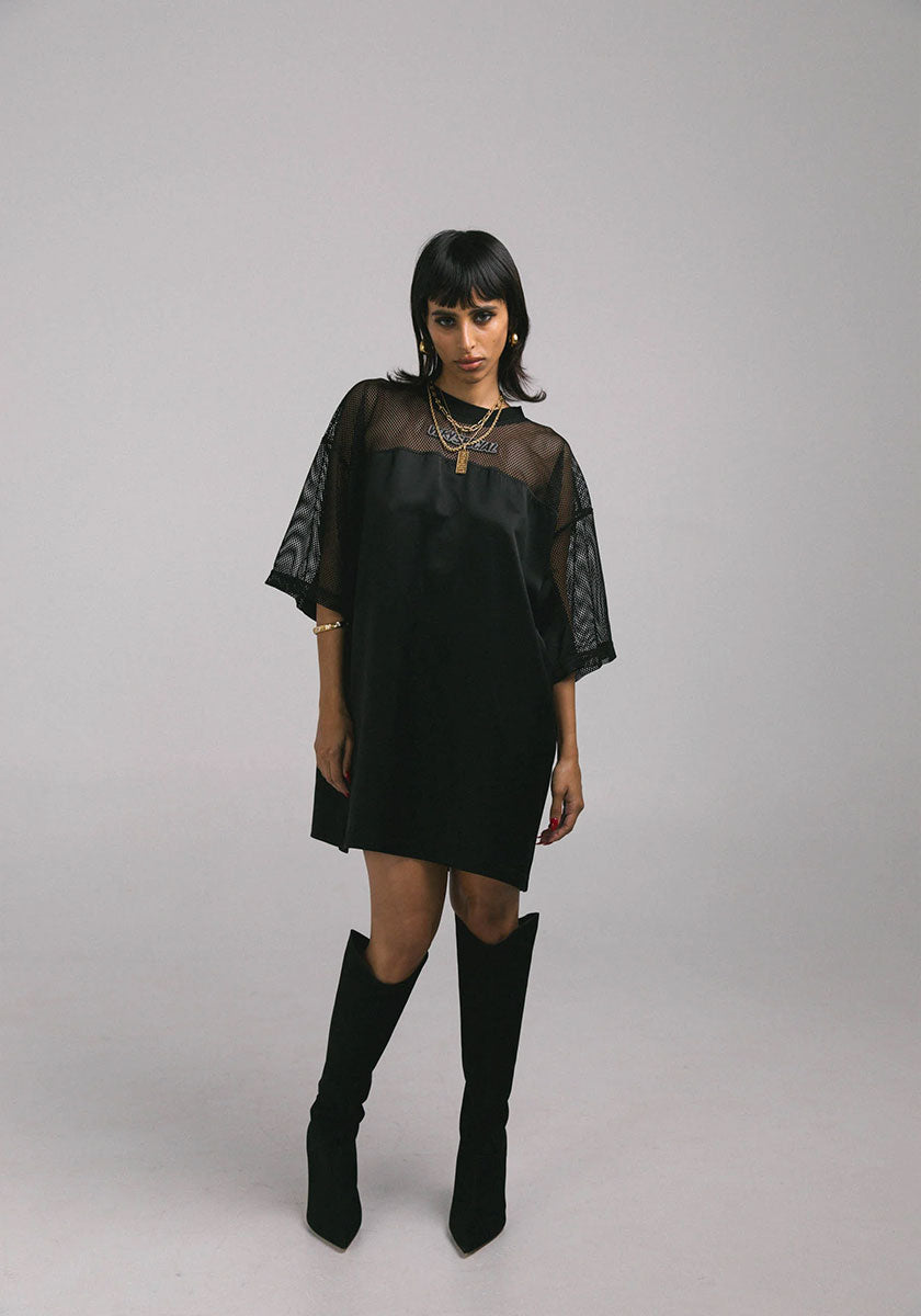 Special Mesh Tee Dress