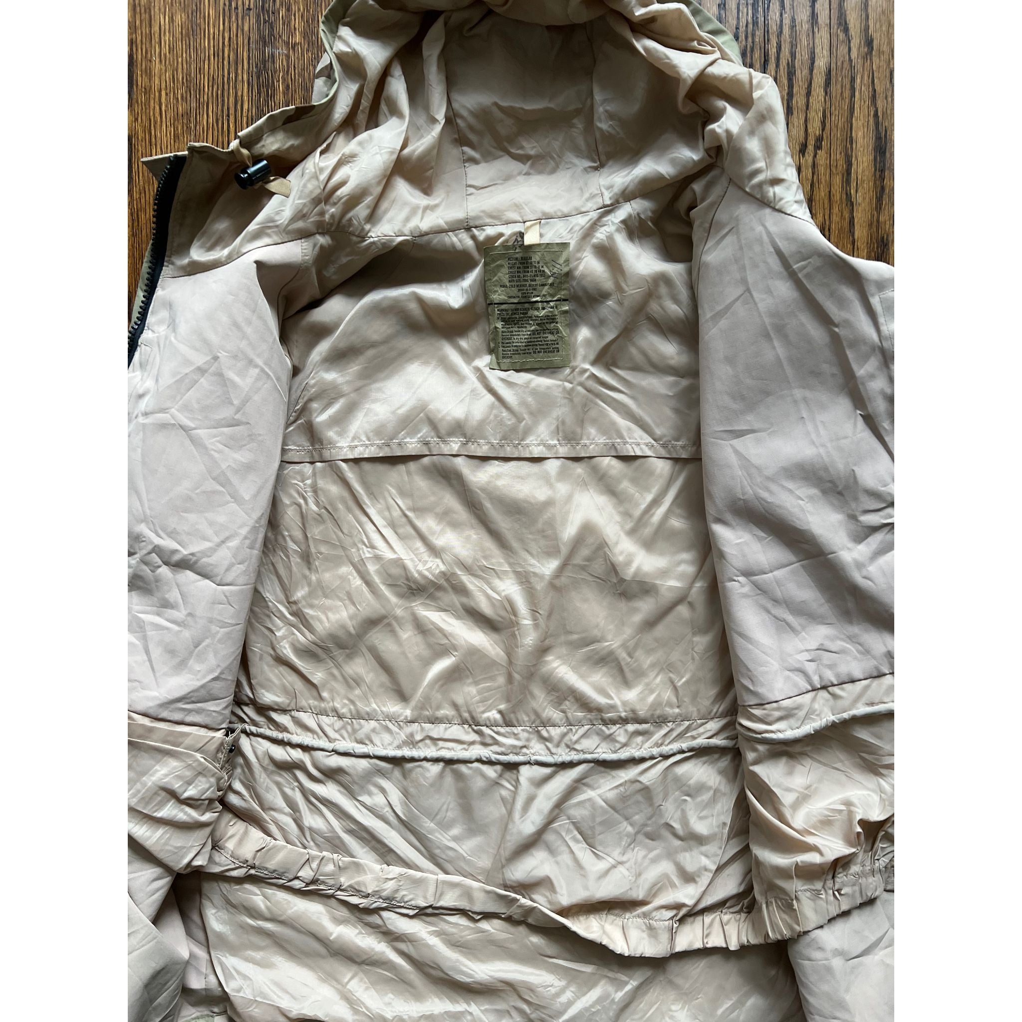 U.S. Military ECWCS Cold Weather Desert Camouflage Gore-Tex Parka