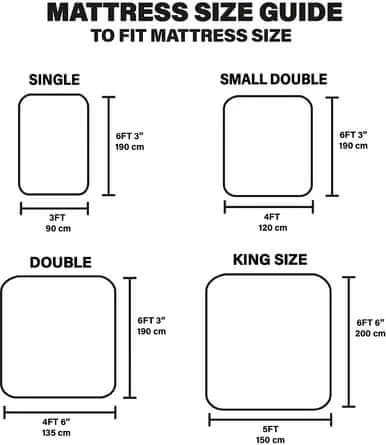 mattress size guide