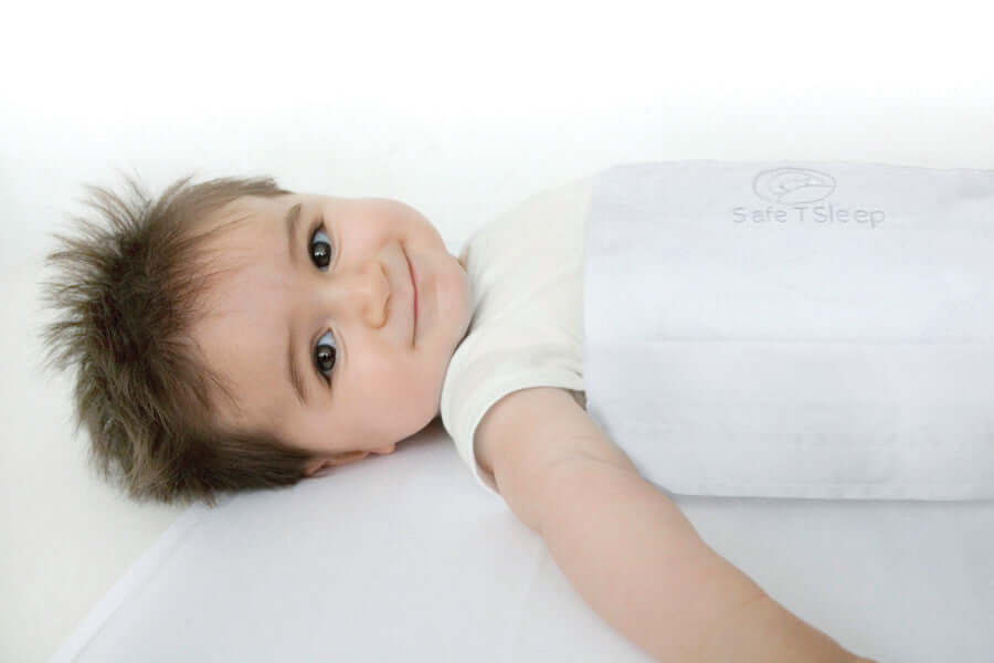 Kiezen poll Wees SafeTSleep Baby Sleep Wrap for active and wiggly sleeper