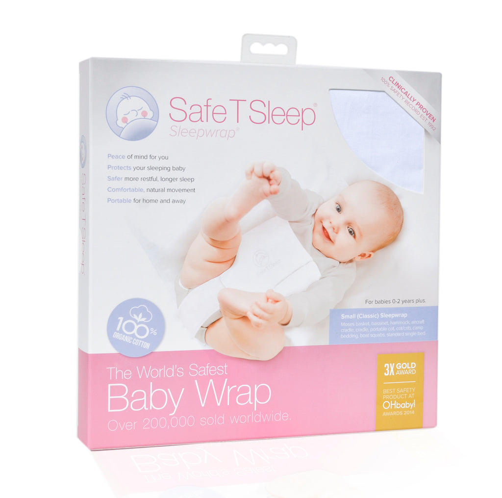 SafeTSleep Baby Sleep Wrap for active and wiggly