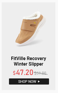 FitVille Recovery Winter Slipper $47.20%s500. 