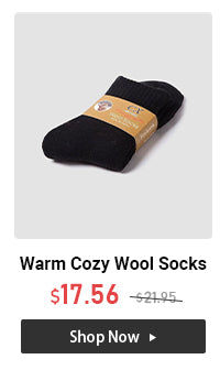 Warm Cozy Wool Socks $17.56 zes 