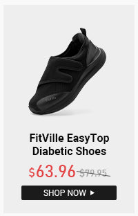FitVille EasyTop Diabetic Shoes $63.96% 