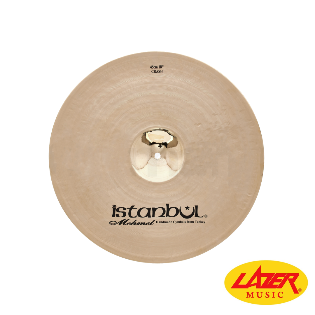 Istanbul SU-1418 Mehmet Cymbals Sultan Set 14-Inch Hi-Hat & 18-Inch Cr