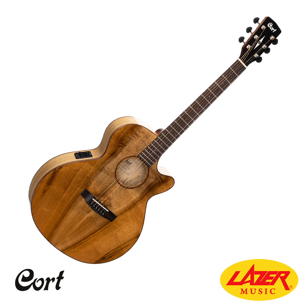 Cort Sfx-e Slim Body Acoustic Electric Guitar - 3-tone Sunburst