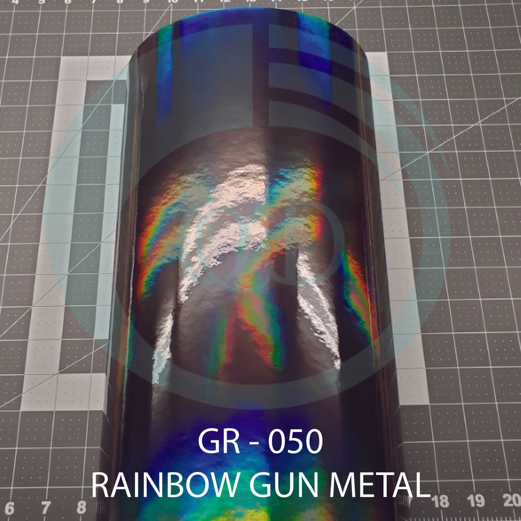 GR050 Rainbow Gun Metal - Chrome