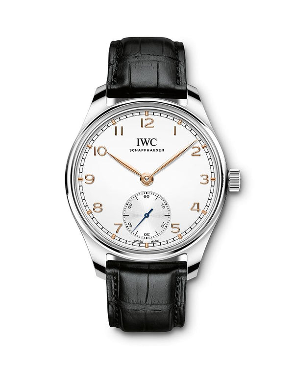 IWC Portuguese Ardoise Dial 18kt Rose Gold Black India | Ubuy