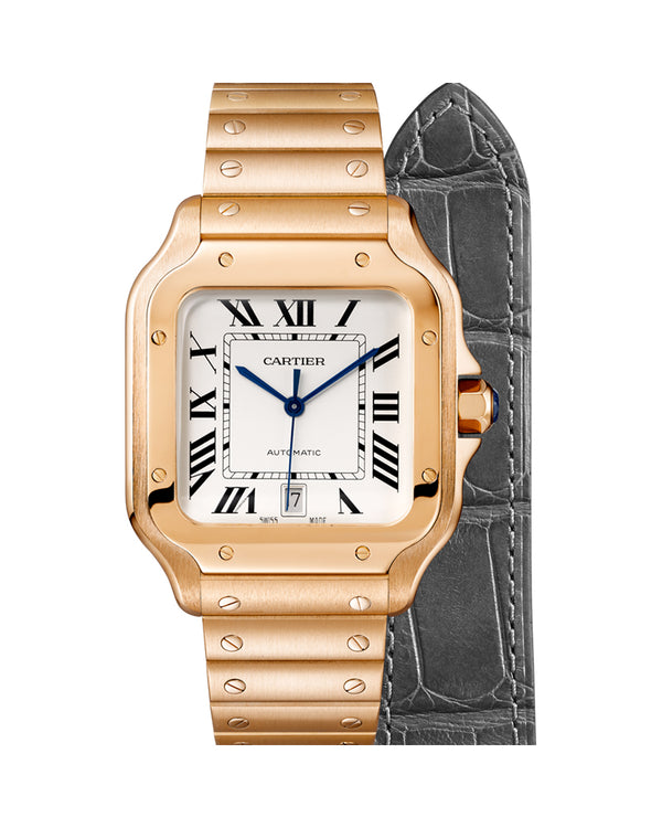 Cartier Santos Rose gold