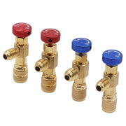 Liquid Safety Valve R410A R22 Air Conditioning Refrigerant 1/4 "Safety Adapter Air Conditioning Repair And Fluoride