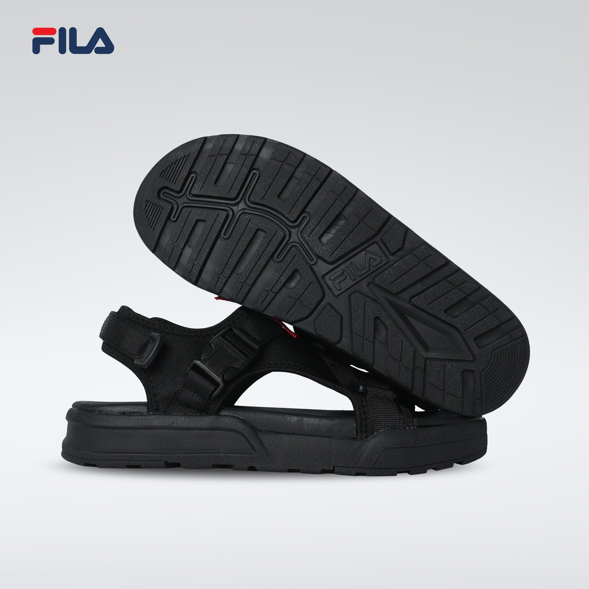 fila mens shoes black