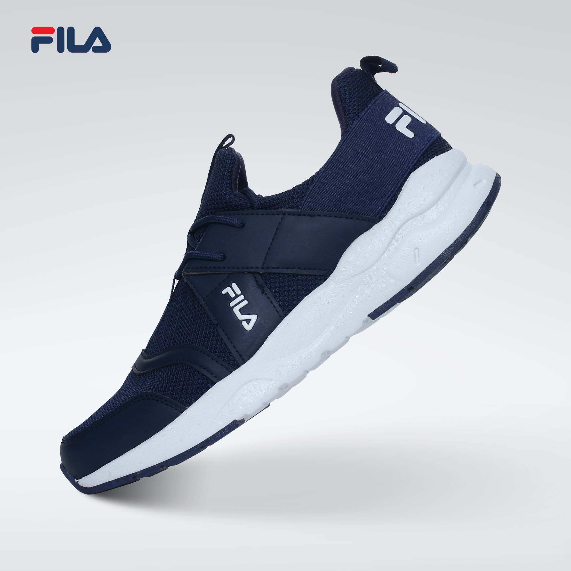 blue fila sneakers