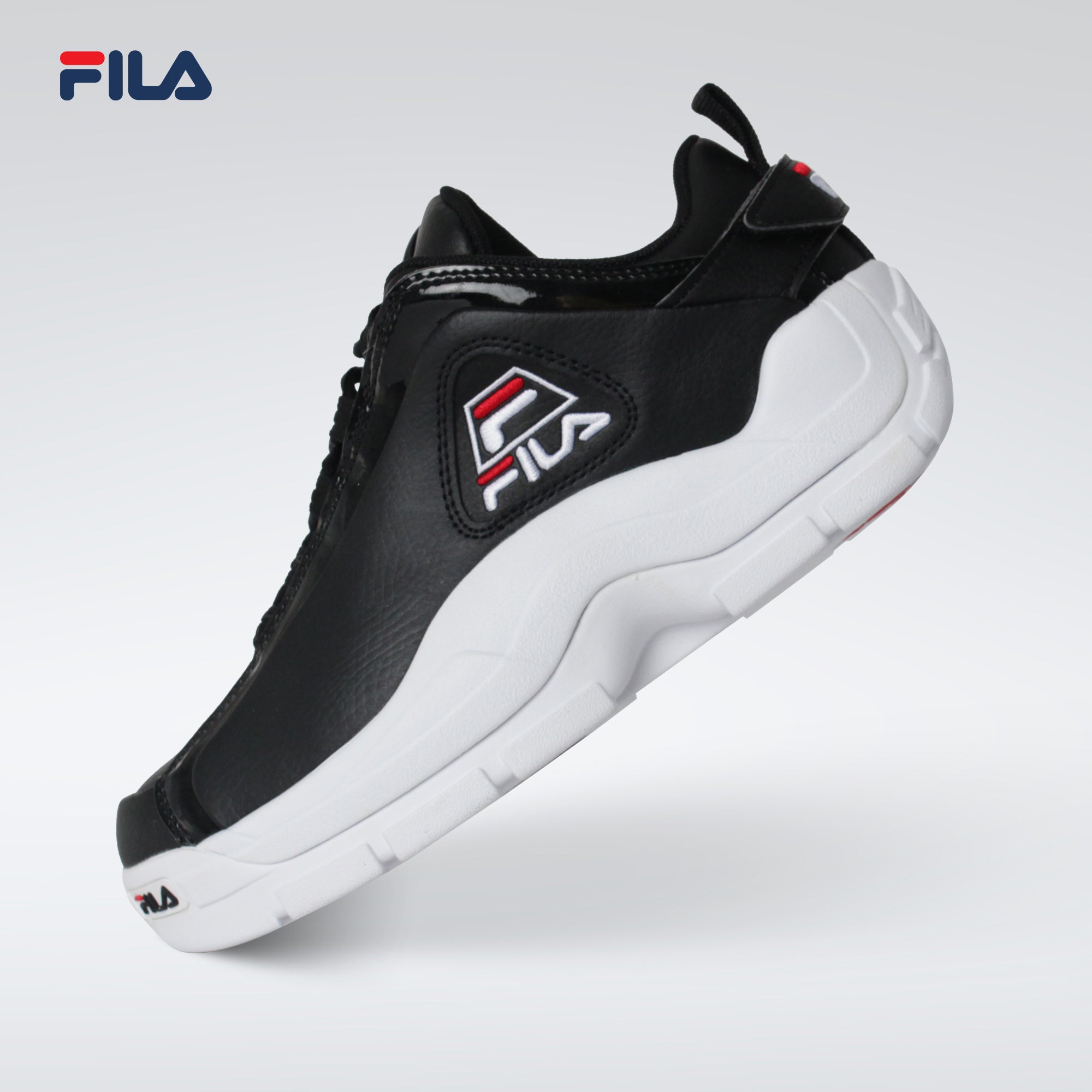 fila shoes white black