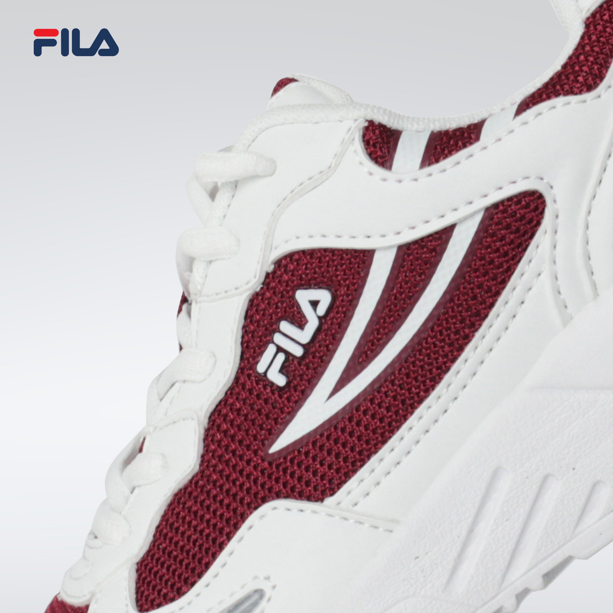 fila shoes maroon