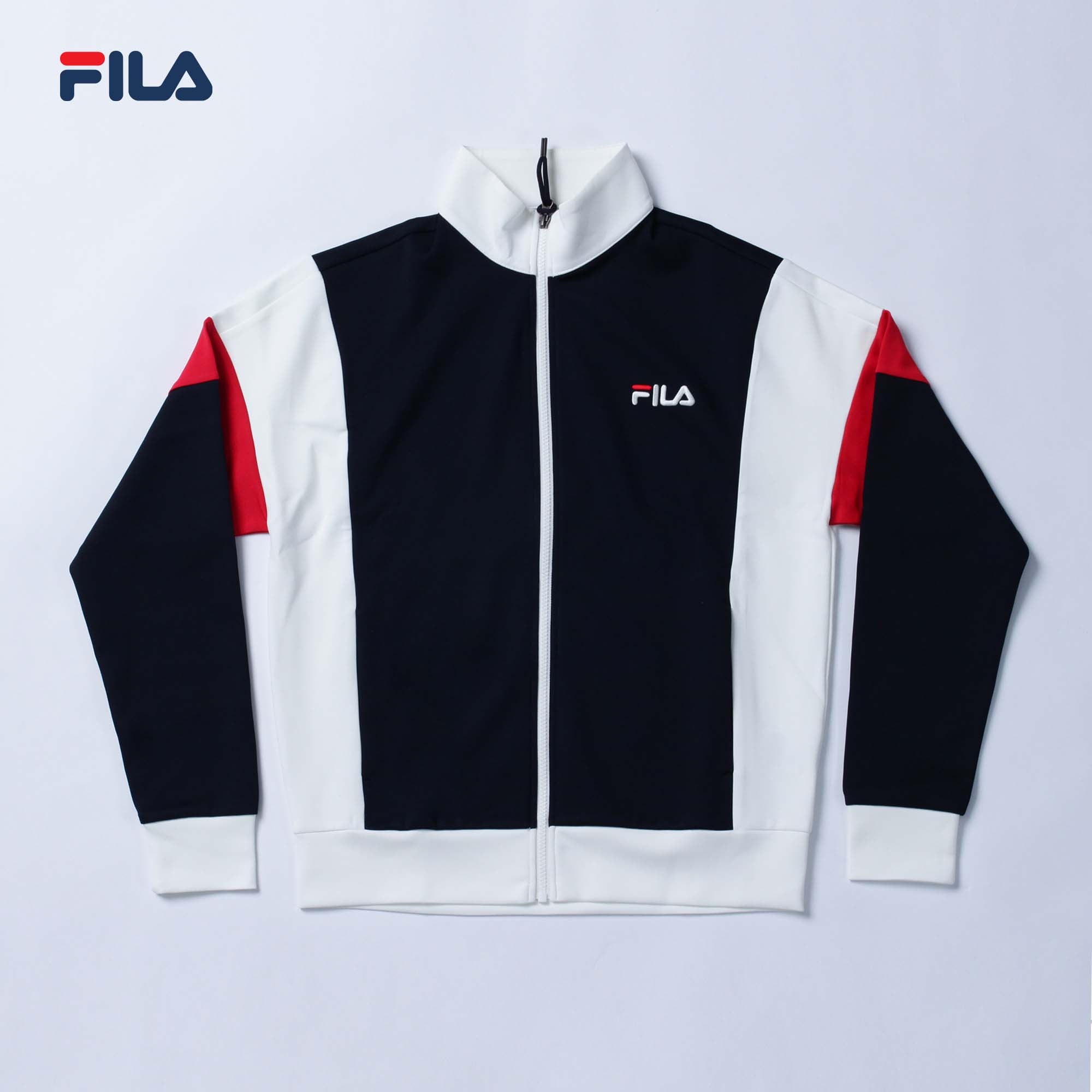 red fila track top