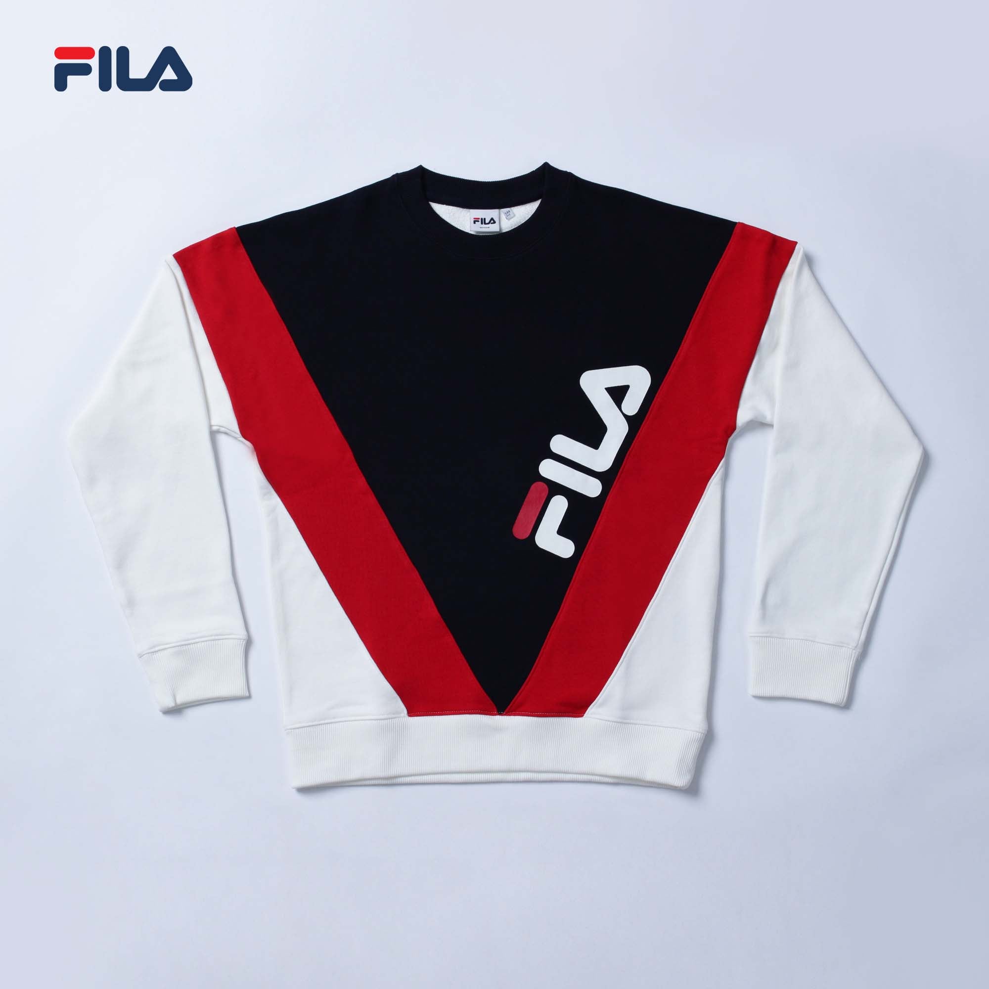 BLOCK PULLOVER SWEAT SHIRT DRD – Fila 