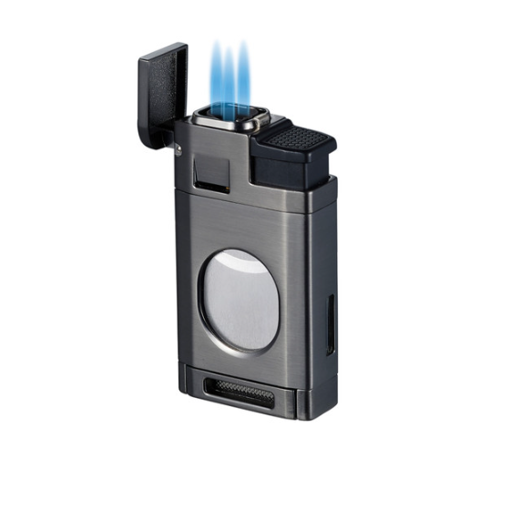 Triple Torch Lighter and Cutter - Groovy Cigars product image