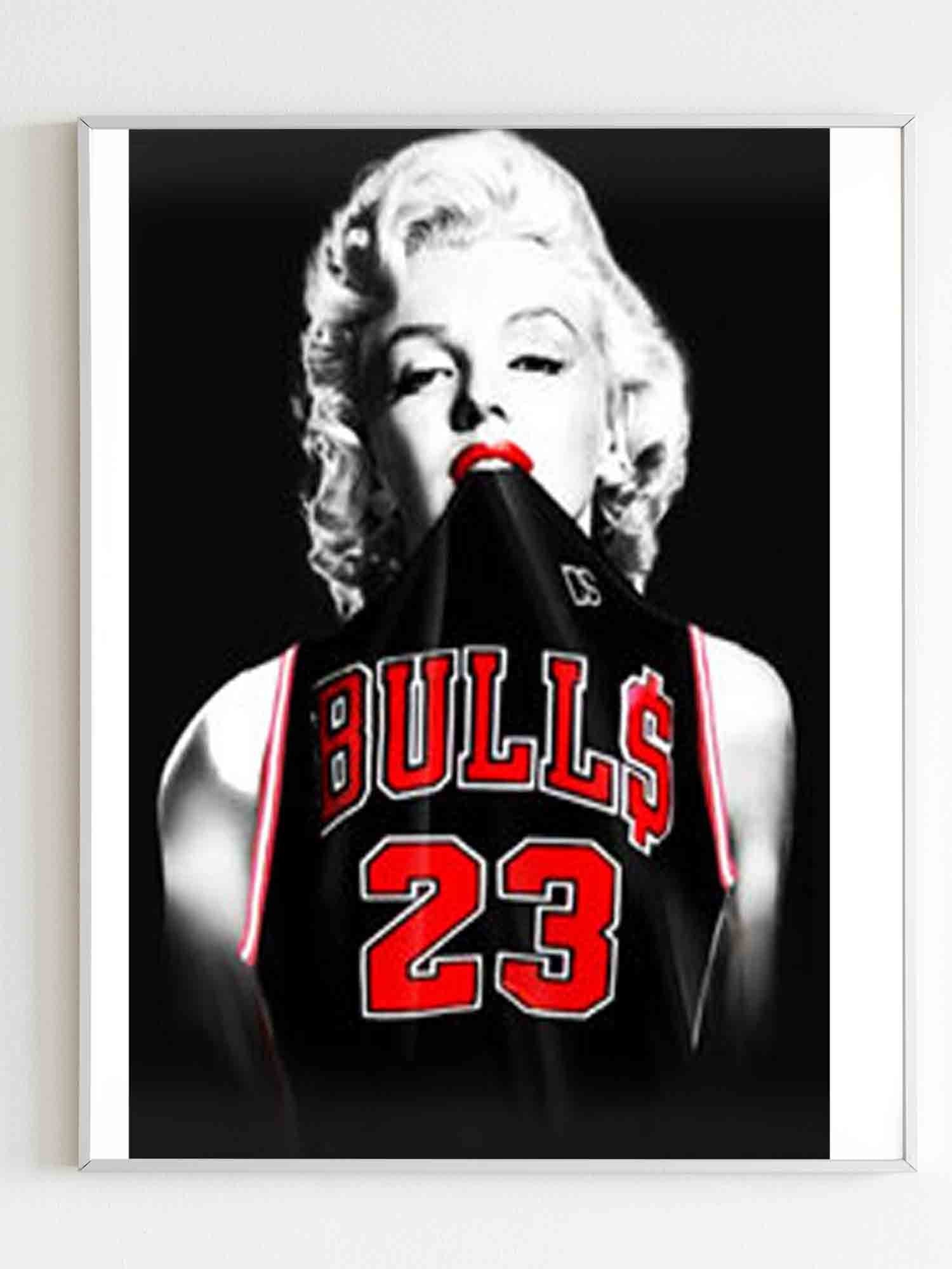 Marilyn Monroe Chicago Bulls Jersey 