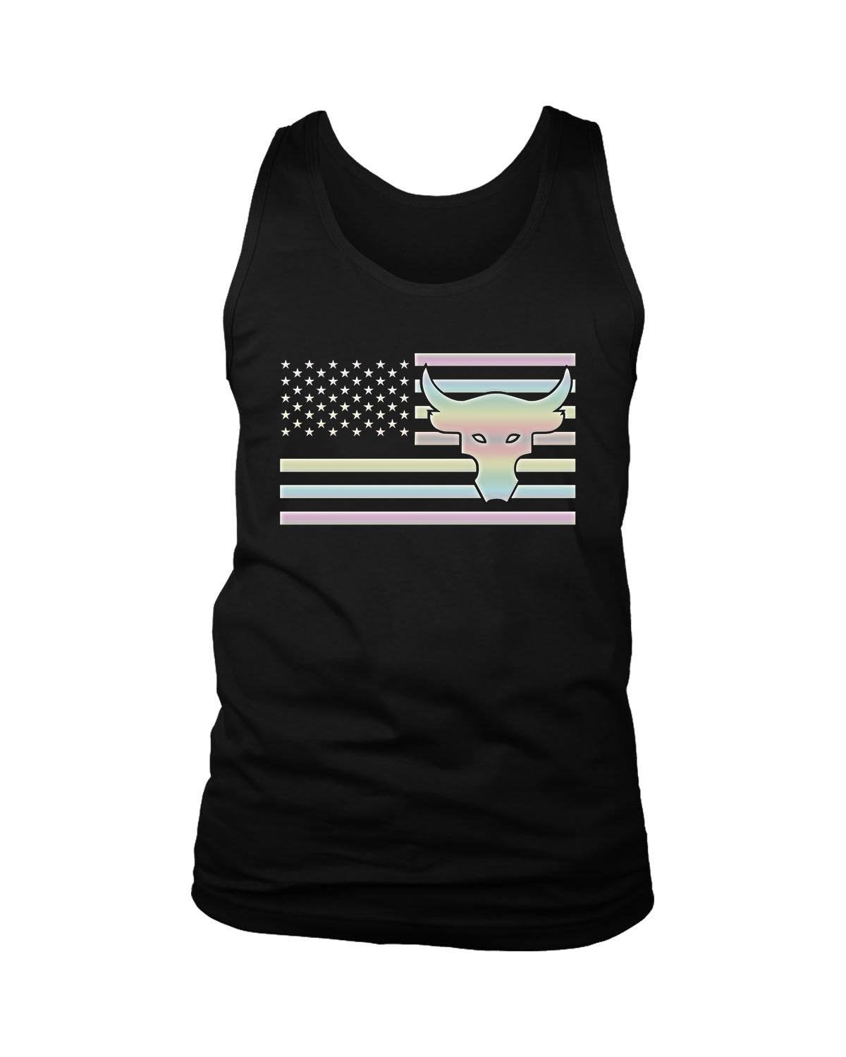 under armour american flag tank top