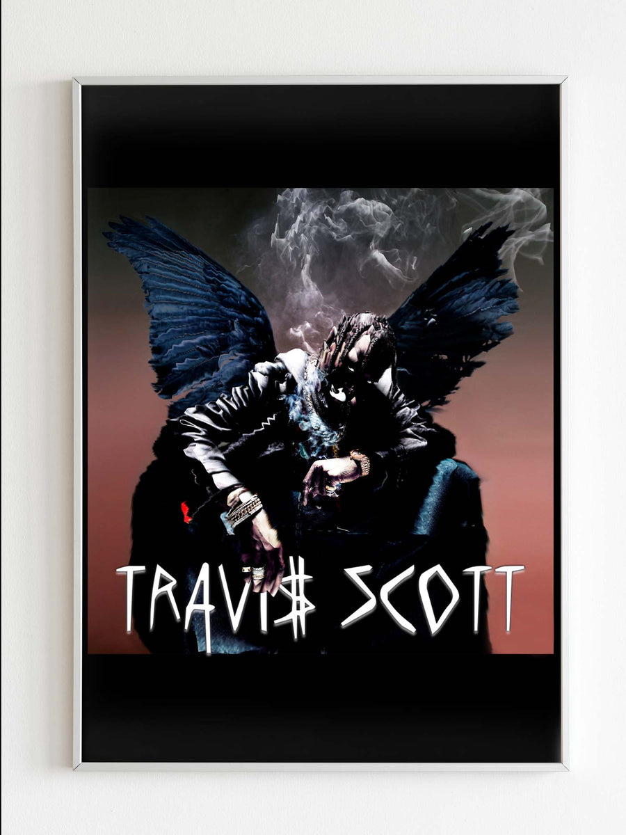travis scott birds in the trap poster