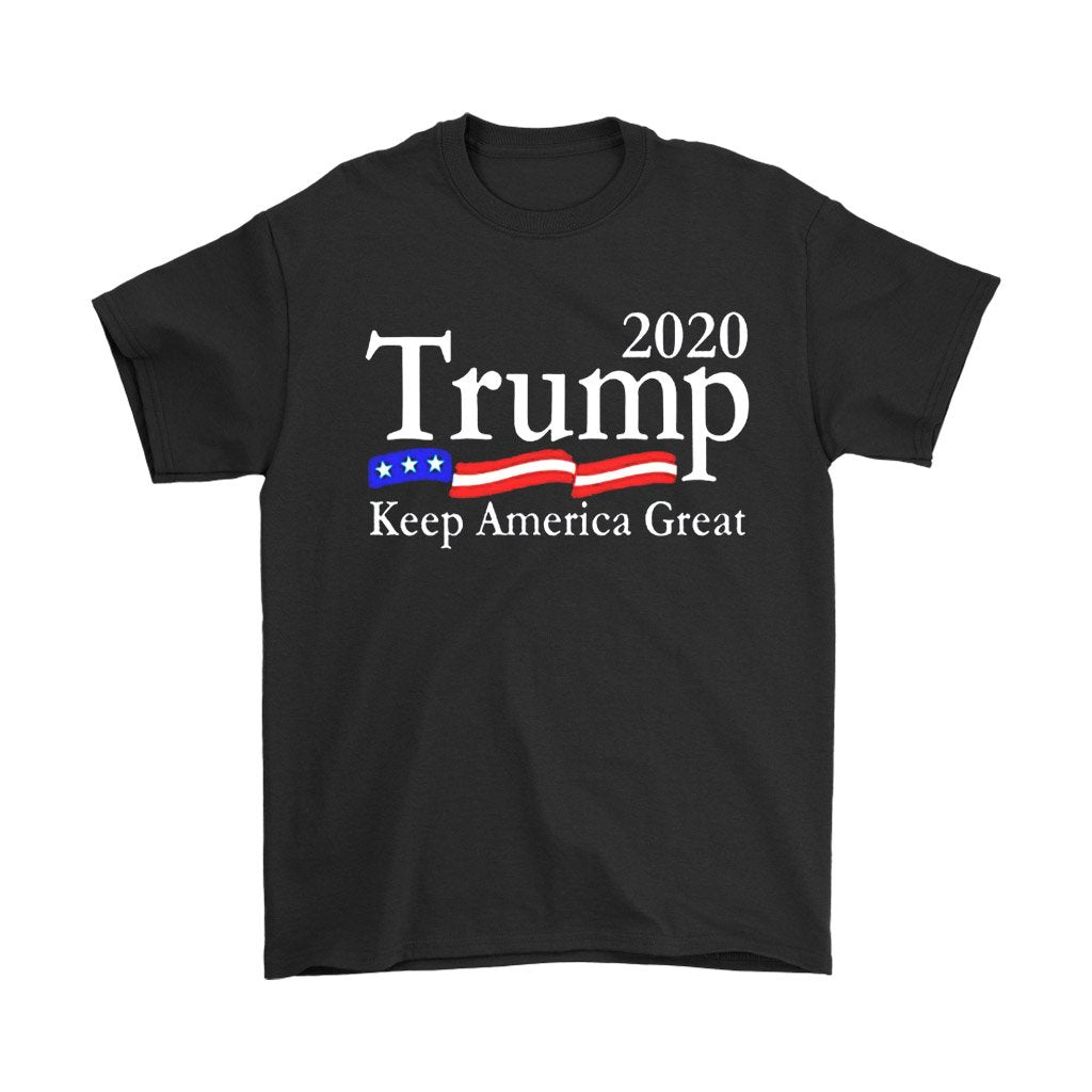 Trump 2020 Keep America Great Usa Flag Men'S T-Shirt | Nuu Shirtz