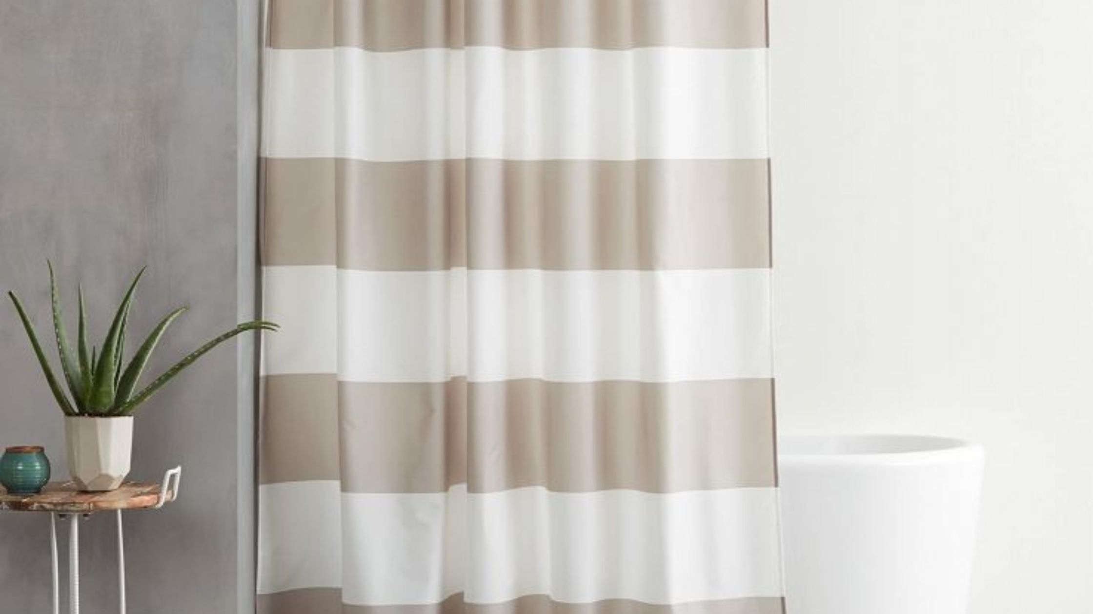 Add a Shower Curtain with Impact