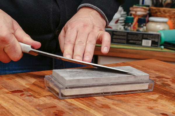 How To Sharpen A Knife With A Whetstone