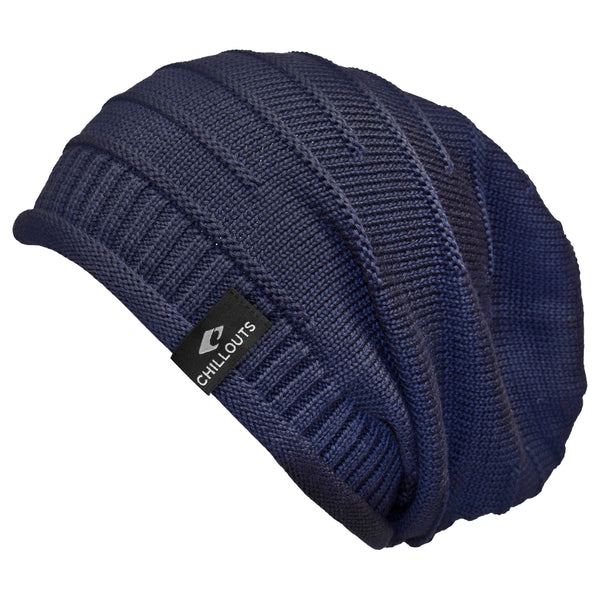 Long Beanie aus Baumwolle (unifarben) - jetzt online bestellen! – Chillouts  Headwear